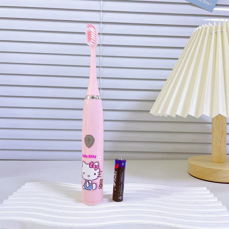 Cute Cartoon Ultrasonic Electric Toothbrush