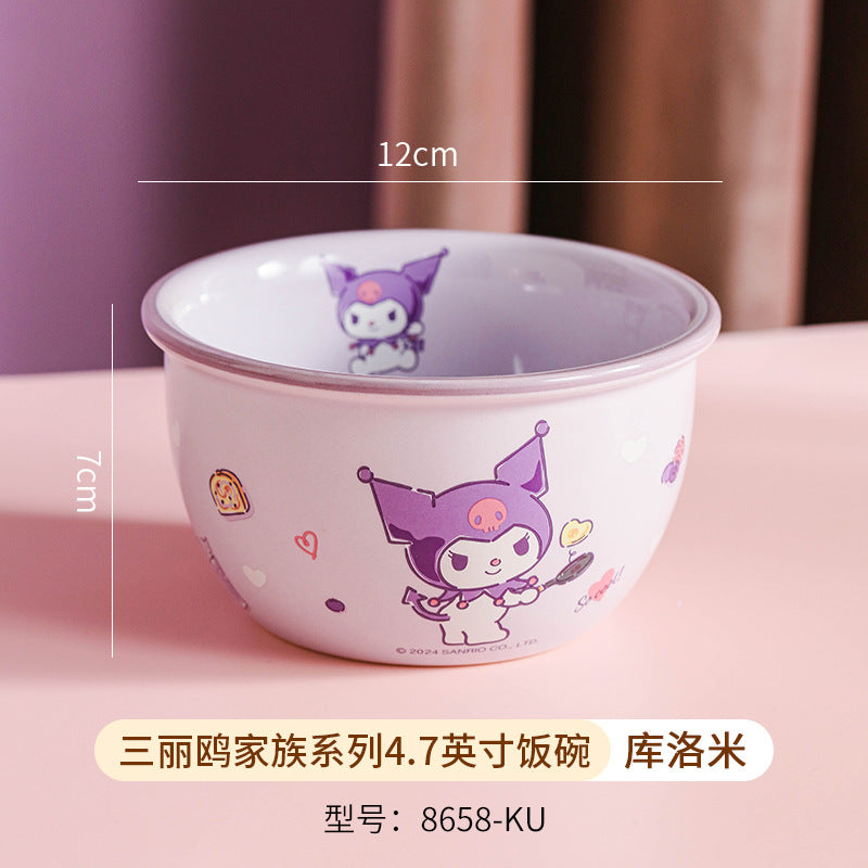 Sa.nrio Cute Dinnerware Set