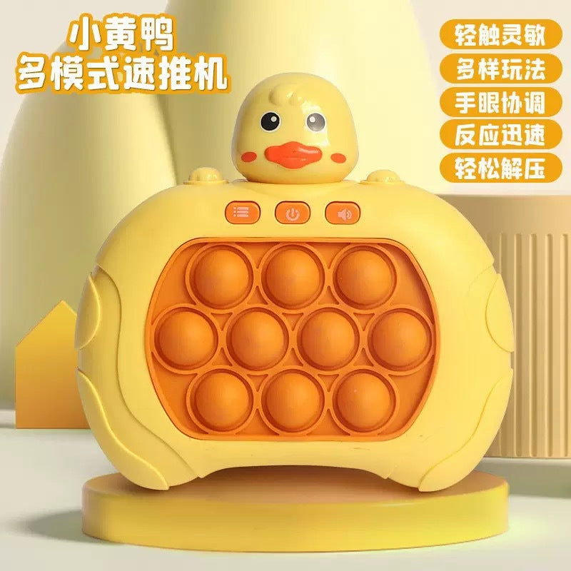 Pop It Push Game Console Toy