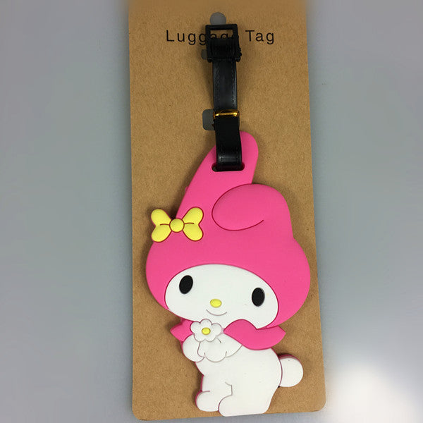 Sanr.io Cute Boarding Pass Keychain Charm