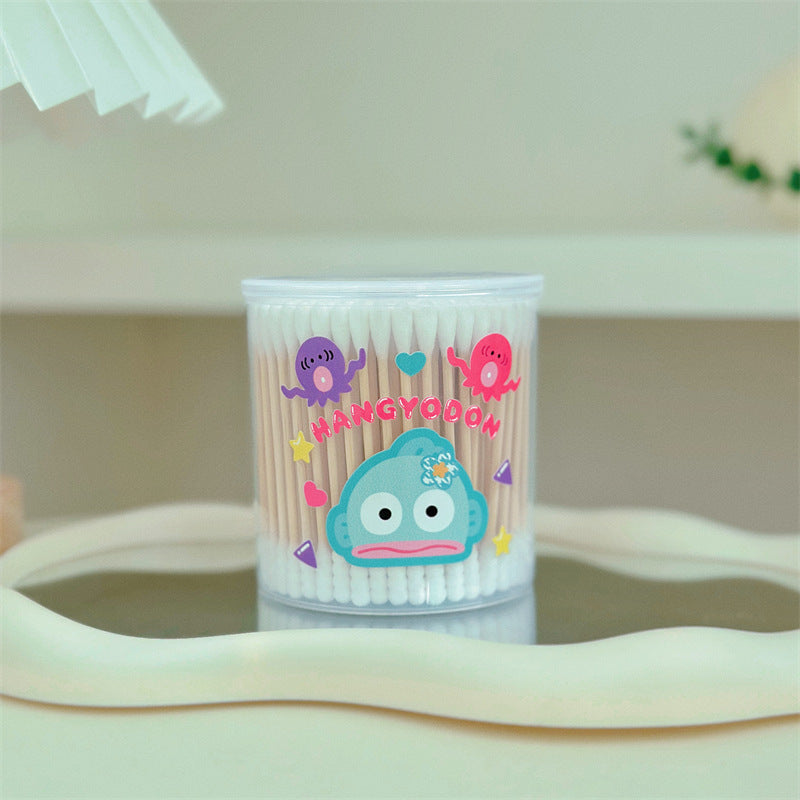 Sanri.o Cute Cotton Swabs for Daily Use