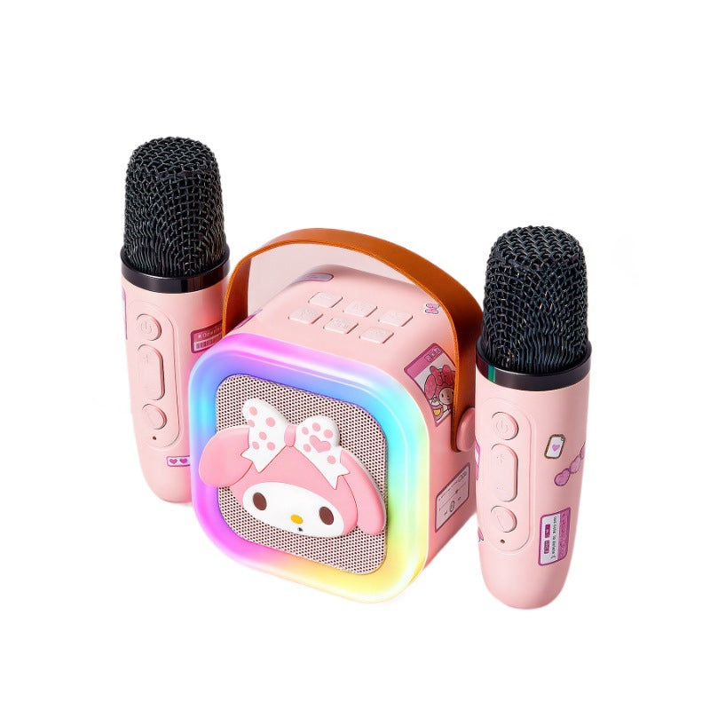 San.rio Cute Kawaii Kids Karaoke Speaker with Microphone
