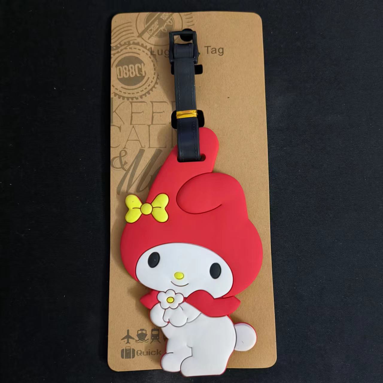 Sanr.io Cute Boarding Pass Keychain Charm