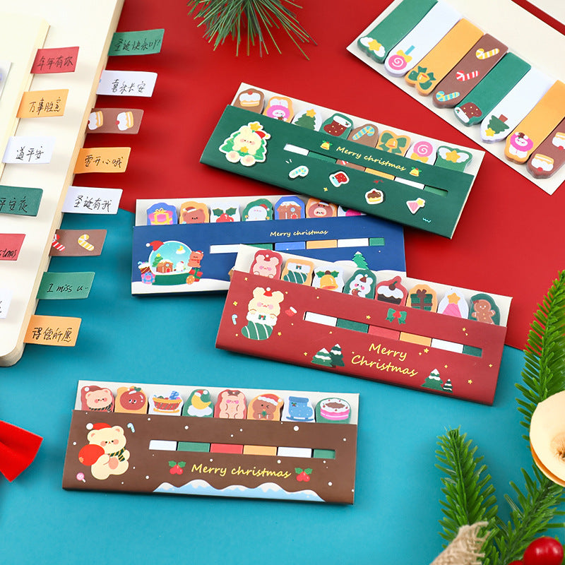 Christmas Character Line-Up Sticky Notes