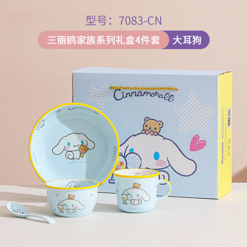 Sa.nrio Cute Dinnerware Set