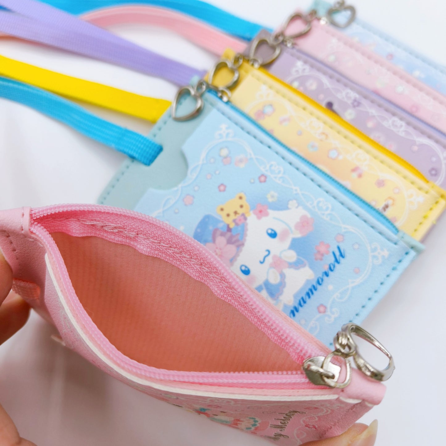 Cute Student ID Card Holder with Lanyard