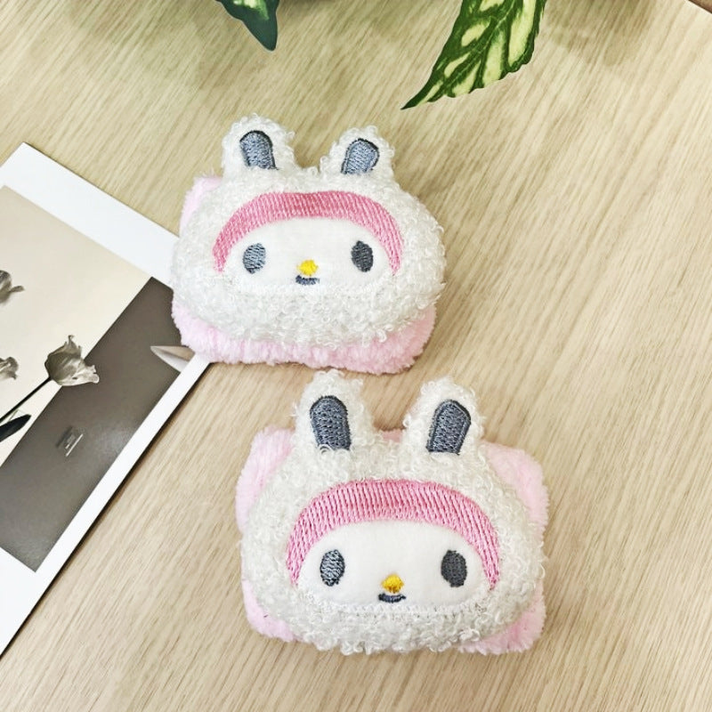 S.anrio Cartoon Waterproof Face Wash Wrist Bands set