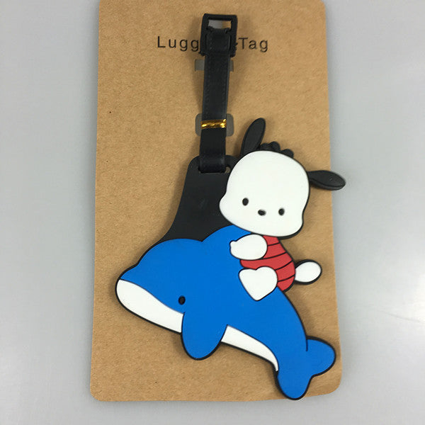 Sanr.io Cute Boarding Pass Keychain Charm