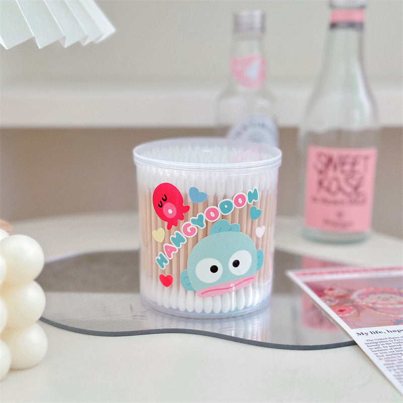 Sanri.o Cute Cotton Swabs for Daily Use