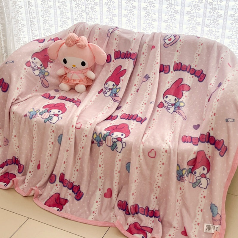 Cartoon S.anrio Double-Sided Fleece Blanket