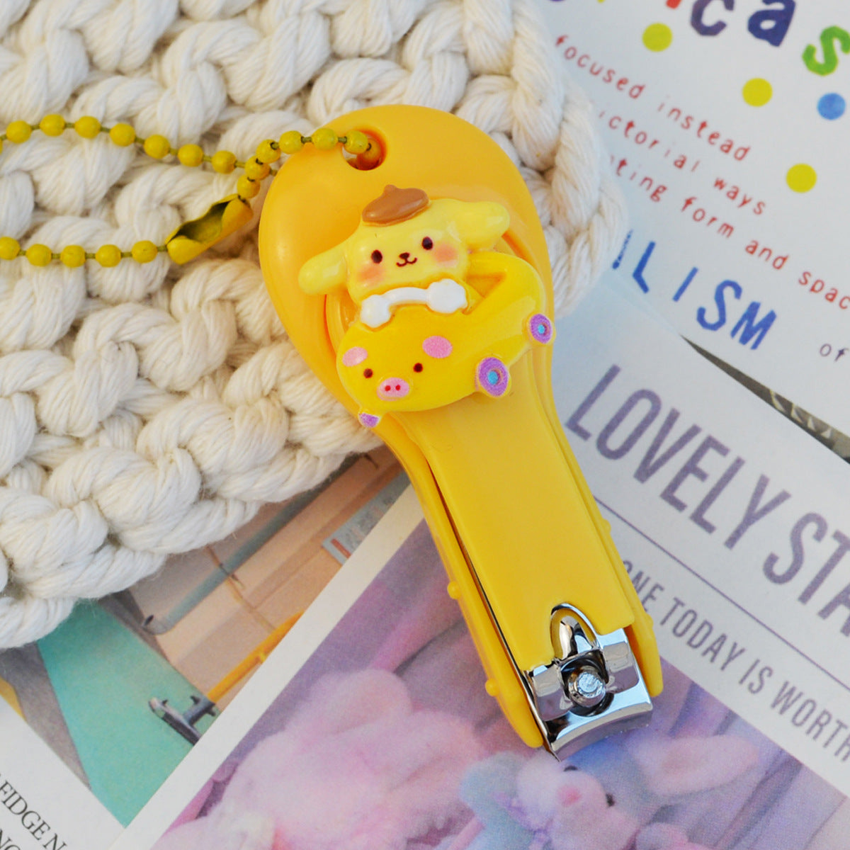 Sanri.o Cute Kids Folding Nail Clipper – 1 pc