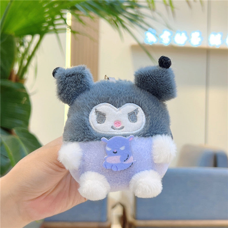 Cute Cartoon Doll Keychain Collection