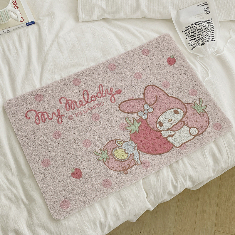Sanri.o Cuttable Non-Slip Door Mat – Easy to Clean