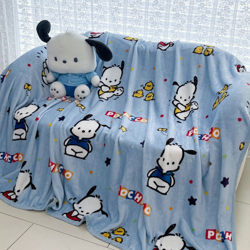 Cartoon S.anrio Double-Sided Fleece Blanket