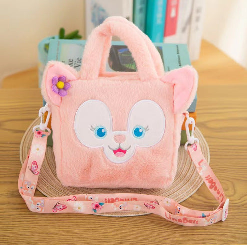 Sanri.o Cute Plush Handheld Doll Makeup Bag