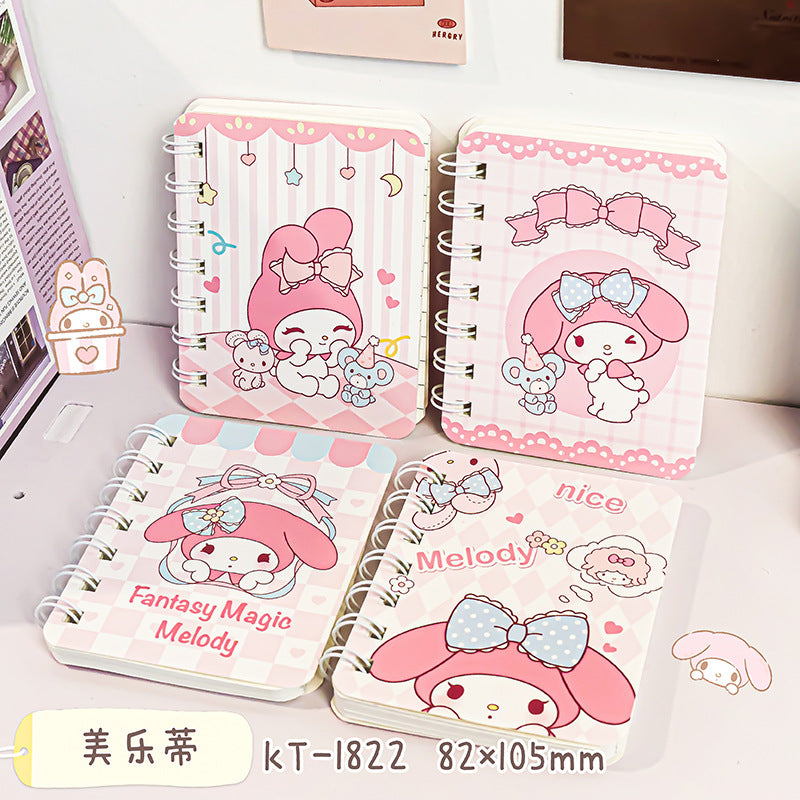 SANRI.O Cute A7 Cartoon Spiral Notebook