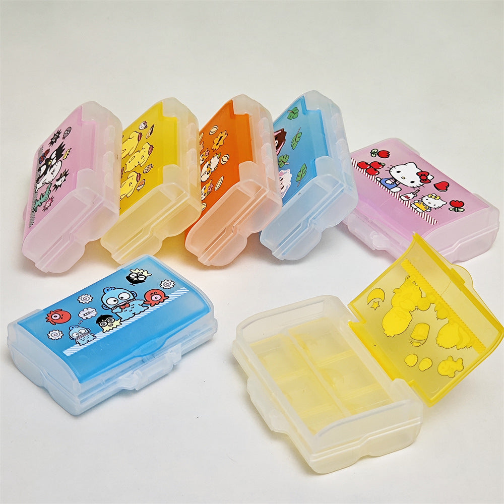 Sanri.o Cute Portable Pill Box