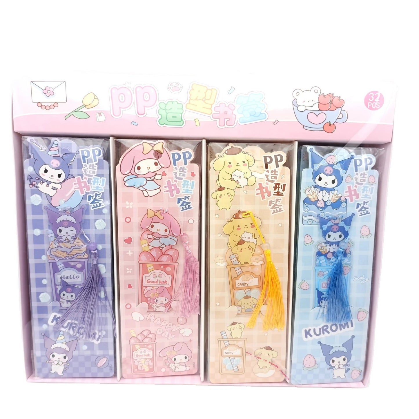 Sanr.io Cartoon Tassel Bookmark
