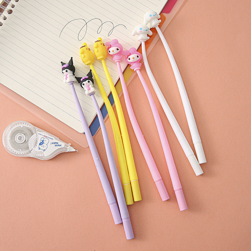 Cute Shaker Soft Gel Pen – Card Pack