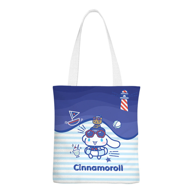 Cinnamo.roll  Cute Cartoon Canvas Shoulder Bag