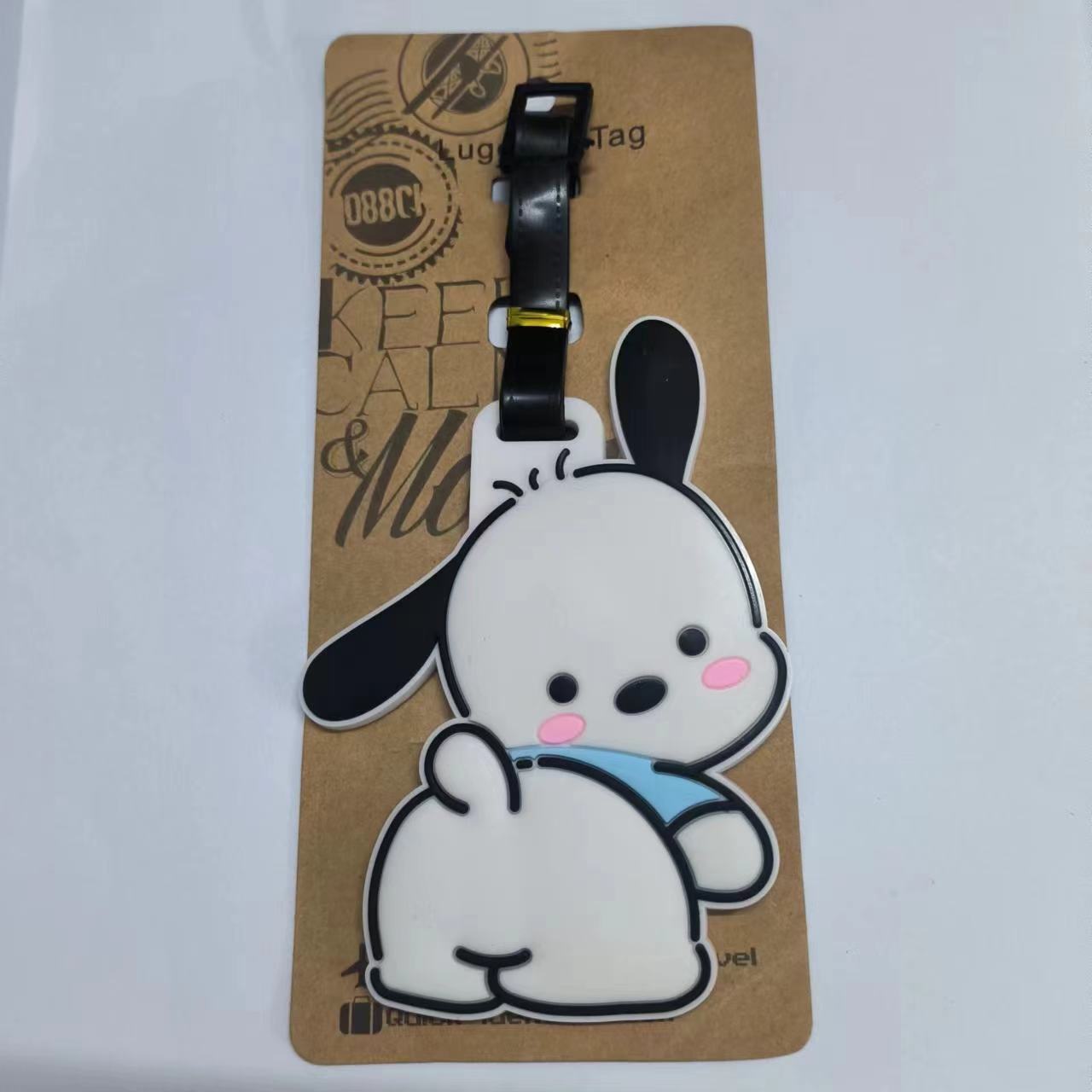 Sanr.io Cute Boarding Pass Keychain Charm