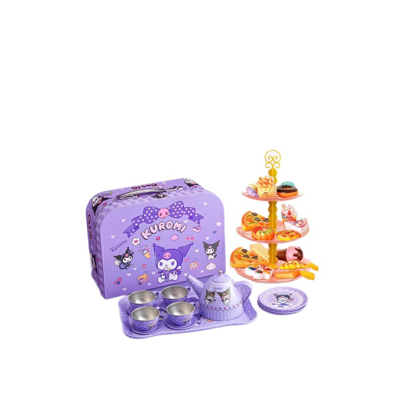 Kuro.mi Cute Kids Tea Kettle Kitchen Toy Set