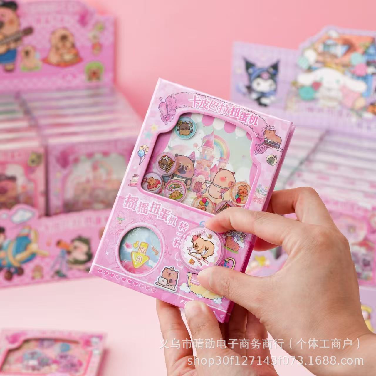 Sanr.io Interactive Gashapon Machine Spiral Notebook