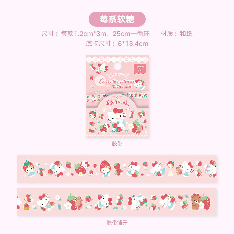 San.rio Cute Washi Tape Stickers for Journaling