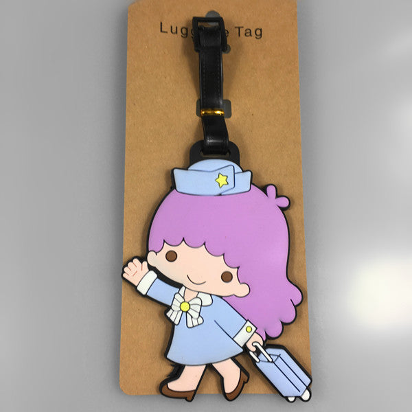 Sanr.io Cute Boarding Pass Keychain Charm