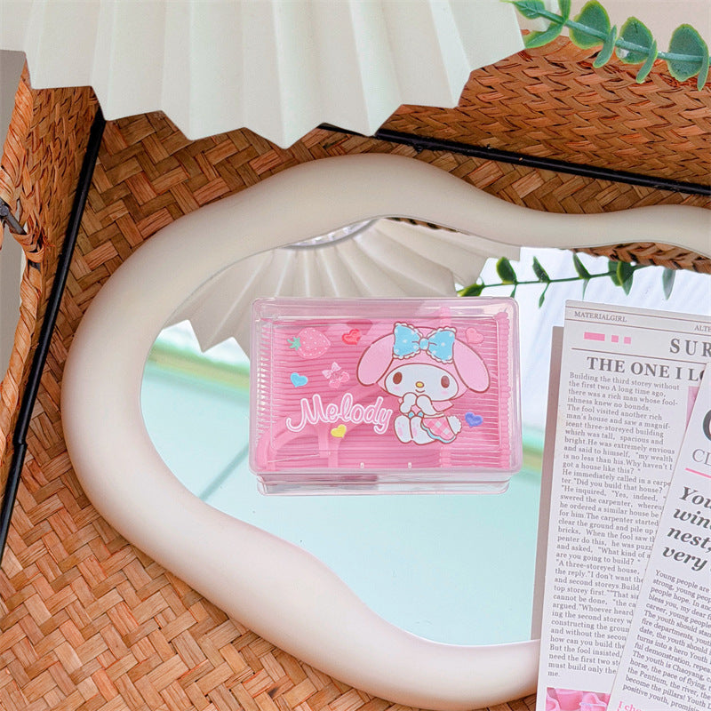 Sanri.o  Cute Cartoon Dental Floss Picks with Portable Case