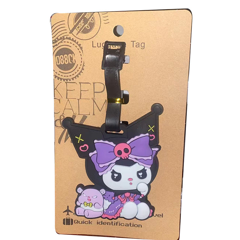 Sanr.io Cute Boarding Pass Keychain Charm