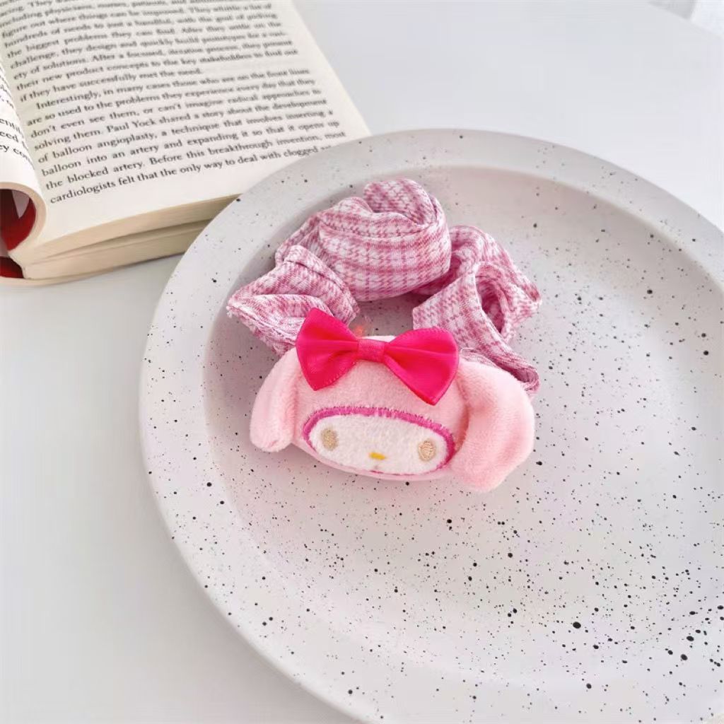 Sanr.io Cute Kawaii Soft Hair Scrunchies