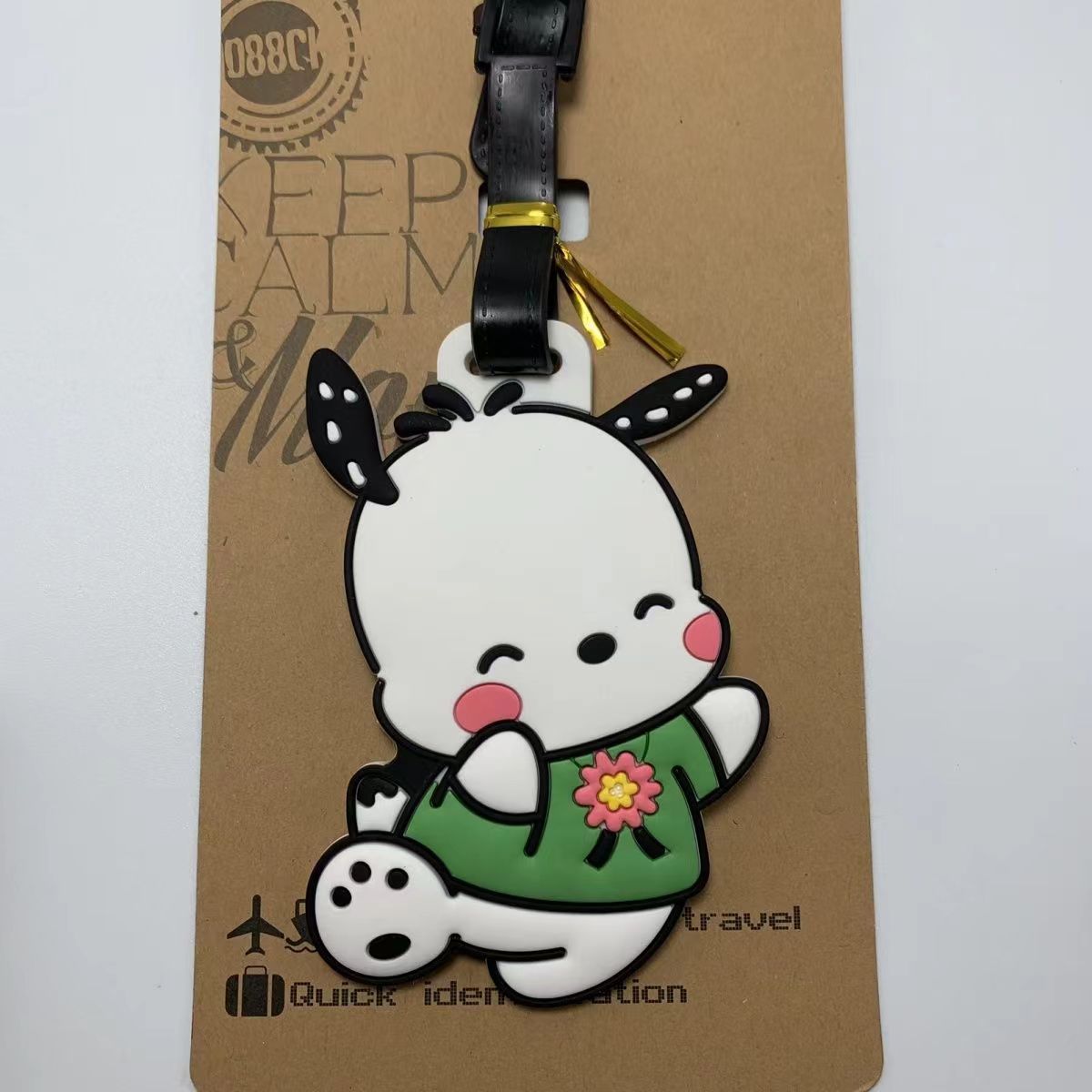 Sanr.io Cute Boarding Pass Keychain Charm