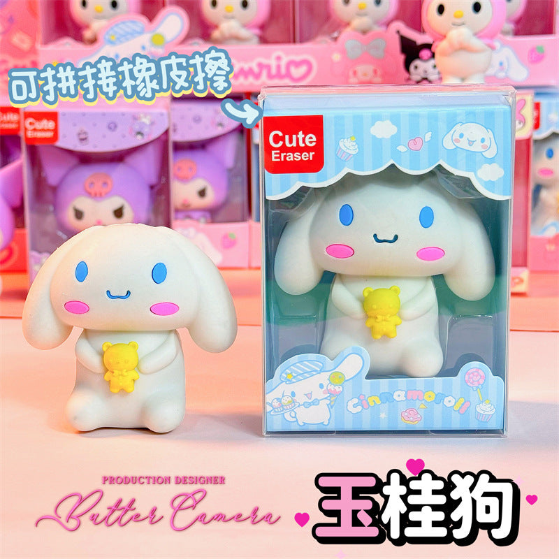 Sanri.o Cute Kawaii Jumbo Doll Eraser