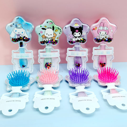 Sanr.io Cute Cartoon Air Cushion Massage Hair Brush