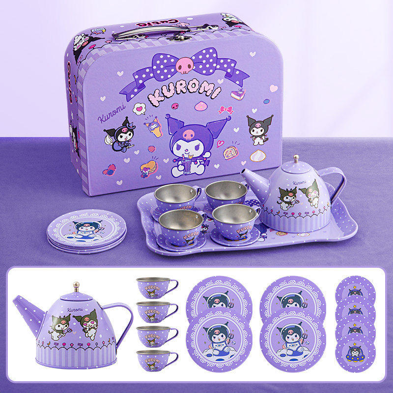 Kuro.mi Cute Kids Tea Kettle Kitchen Toy Set