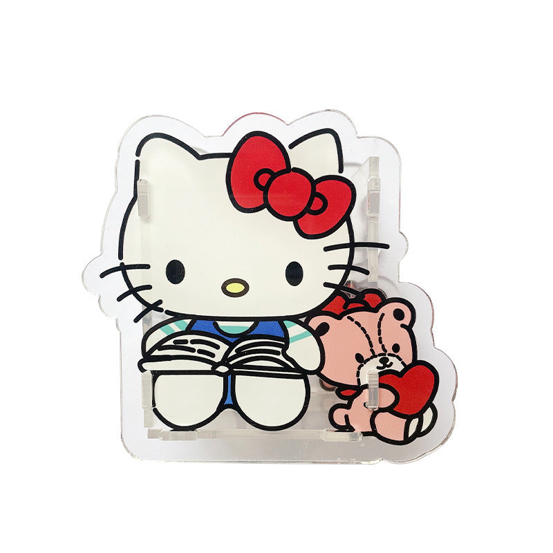 San.rio Cute Acrylic Pen Holder Desk Organizer