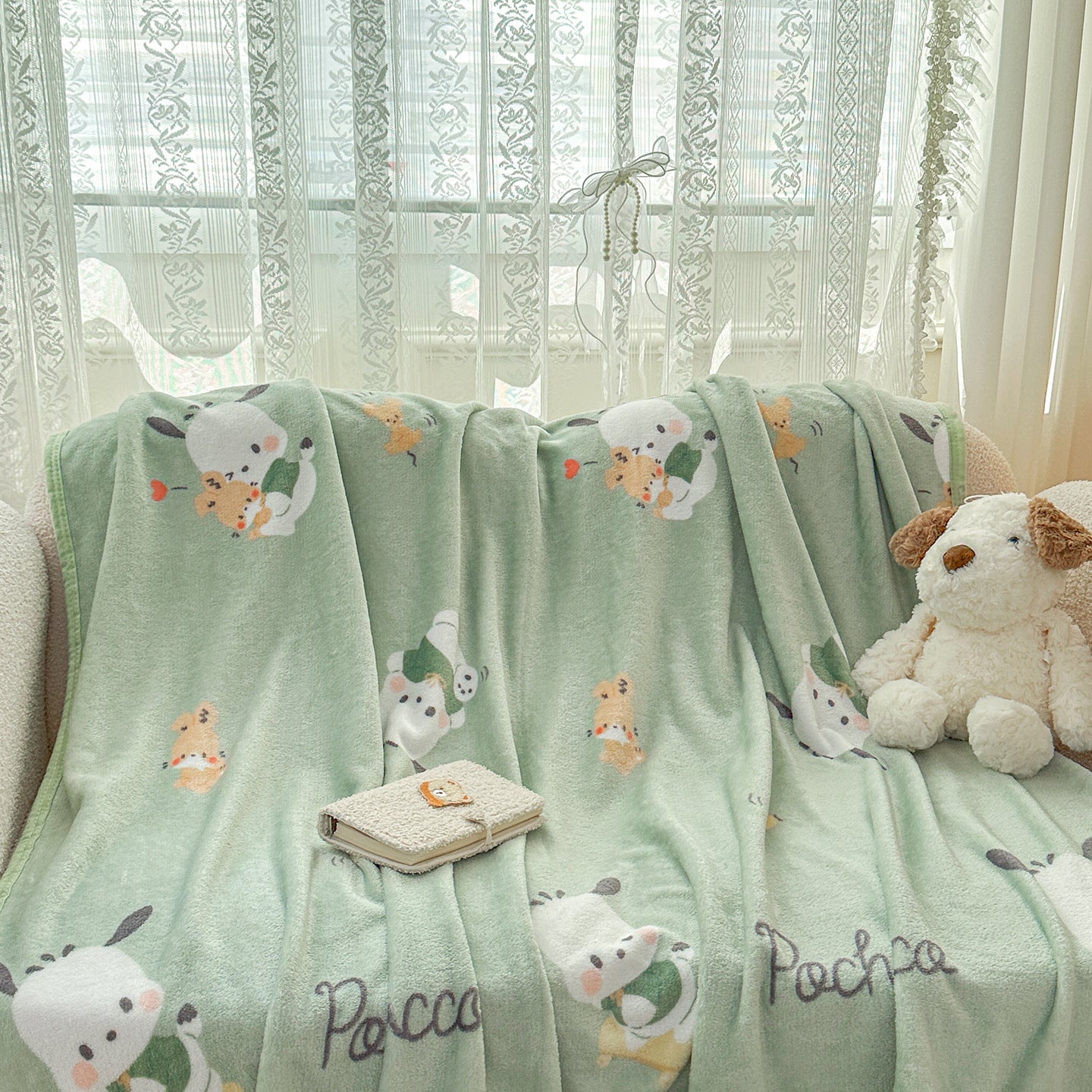 Cartoon S.anrio Double-Sided Fleece Blanket