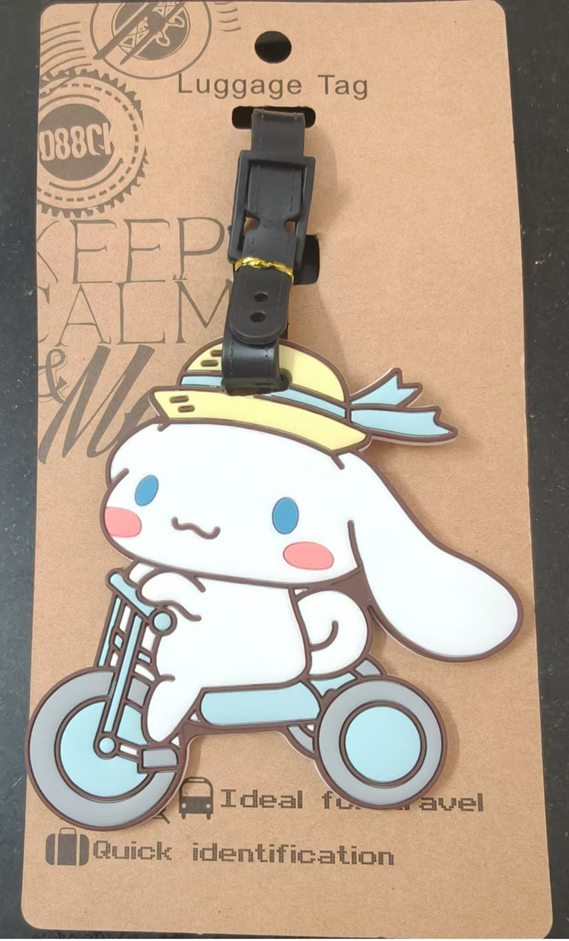 Sanr.io Cute Boarding Pass Keychain Charm