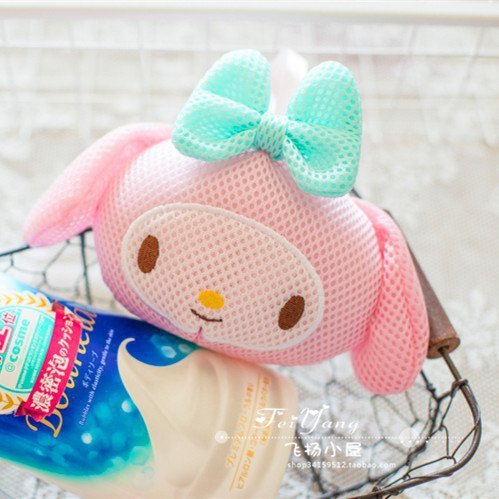 Sanri.o Cute Bath Sponge – Hello Ki.tty and My Melo.dy
