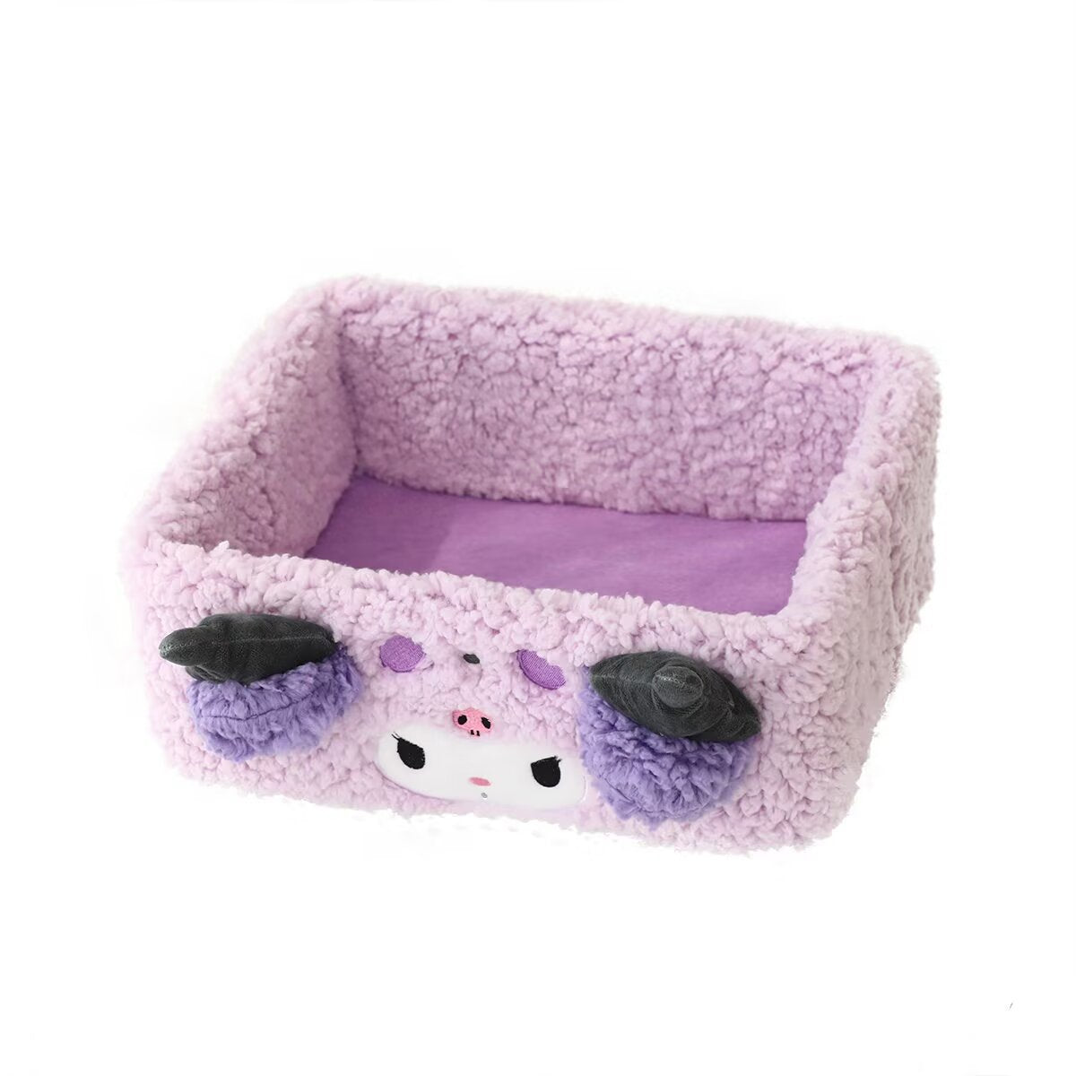 Sanr.io  Cute Cartoon Plush Storage Organizer Box