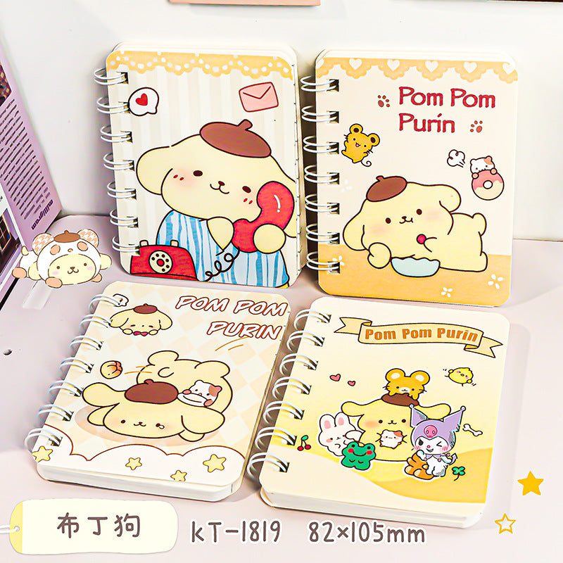 SANRI.O Cute A7 Cartoon Spiral Notebook