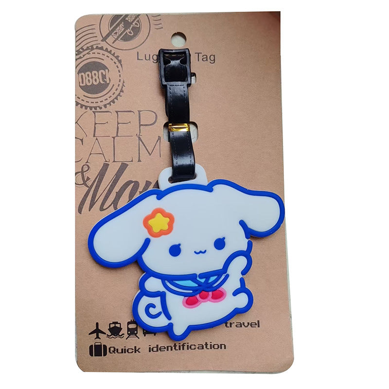 Sanr.io Cute Boarding Pass Keychain Charm
