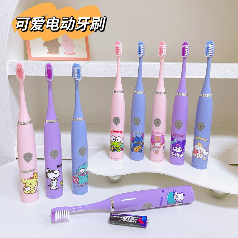 Cute Cartoon Ultrasonic Electric Toothbrush