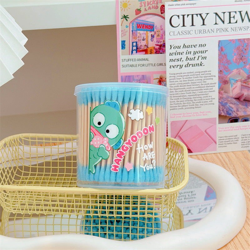 Sanri.o Cute Cotton Swabs for Daily Use