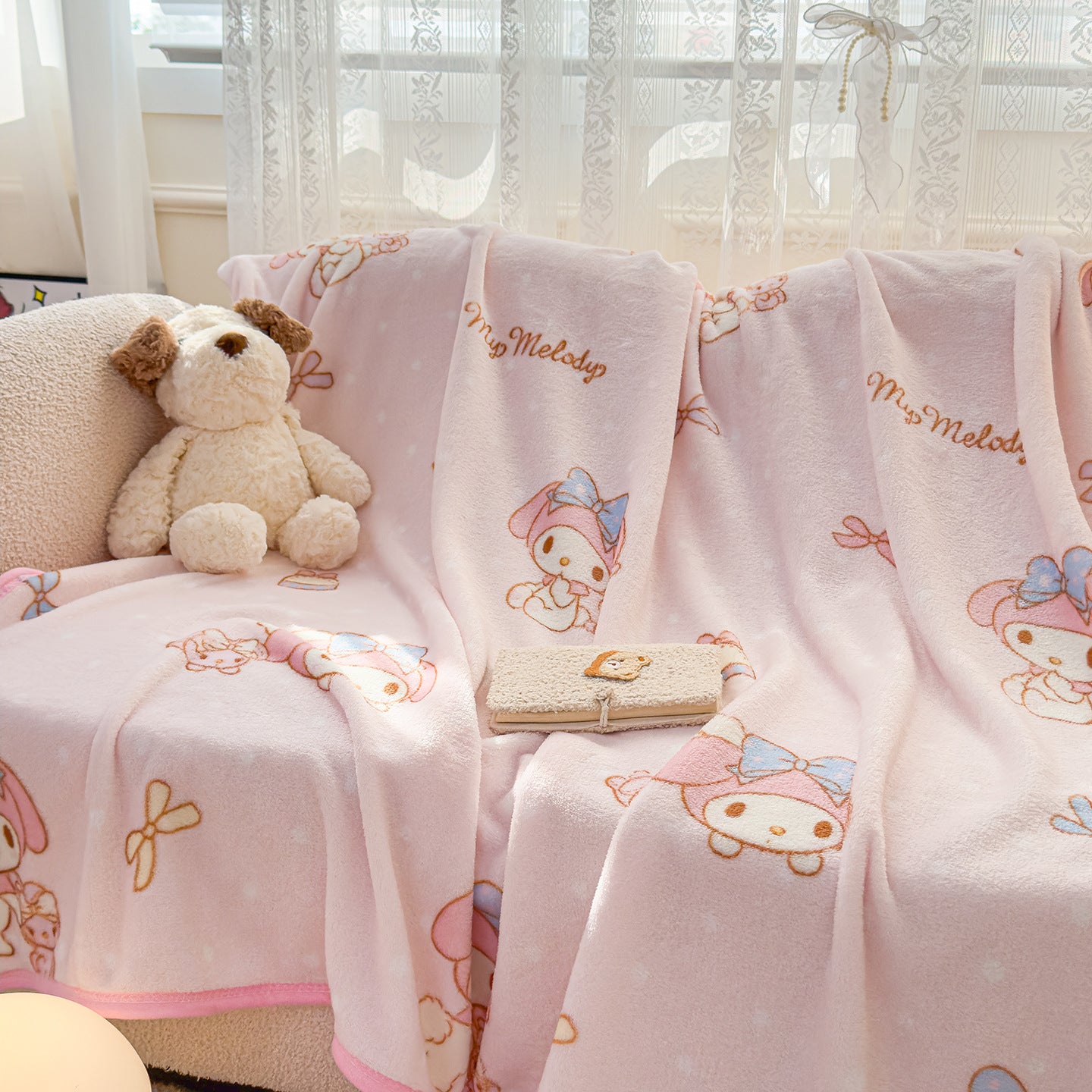 Cartoon S.anrio Double-Sided Fleece Blanket