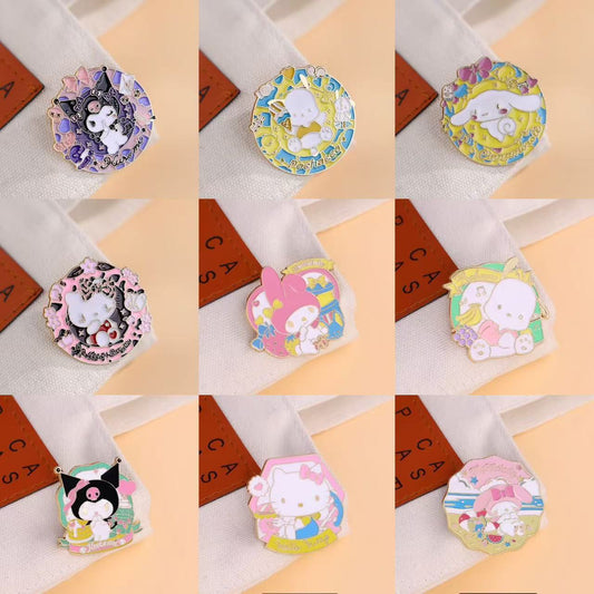 San.rio Cute Cartoon  ins Pin Badge