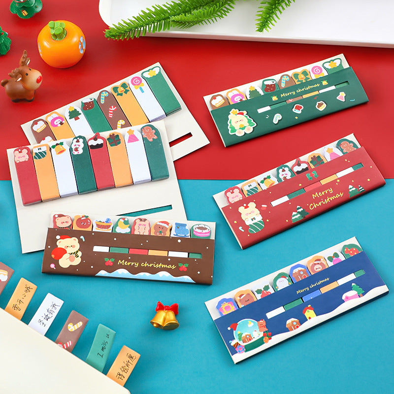 Christmas Character Line-Up Sticky Notes