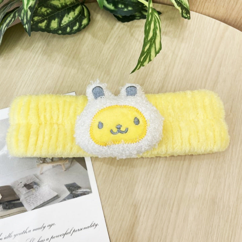 S.anrio Cartoon Waterproof Face Wash Wrist Bands set