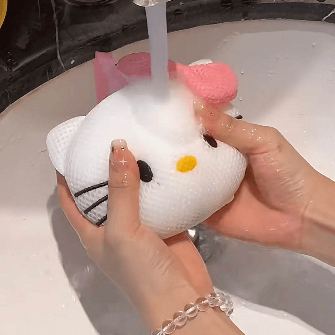 Sanri.o Cute Bath Sponge – Hello Ki.tty and My Melo.dy